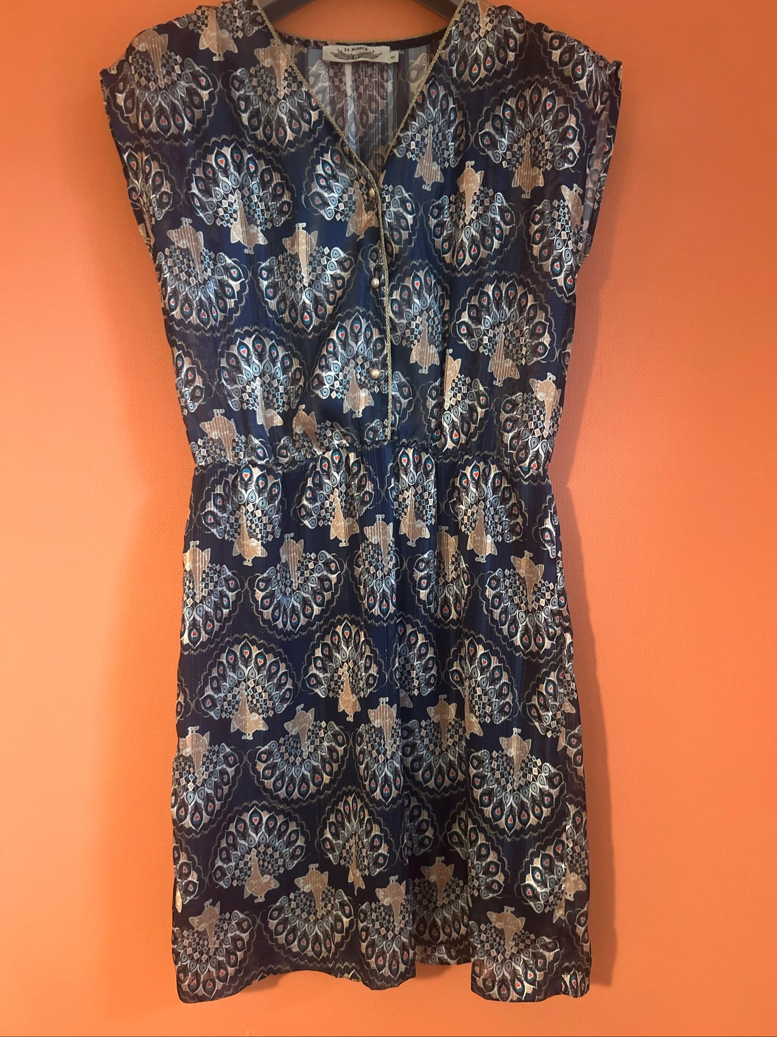 Lote de 3 vestidos cortos fluidos estilo bohemio / hippie – Talla 36 (S) – photo 10